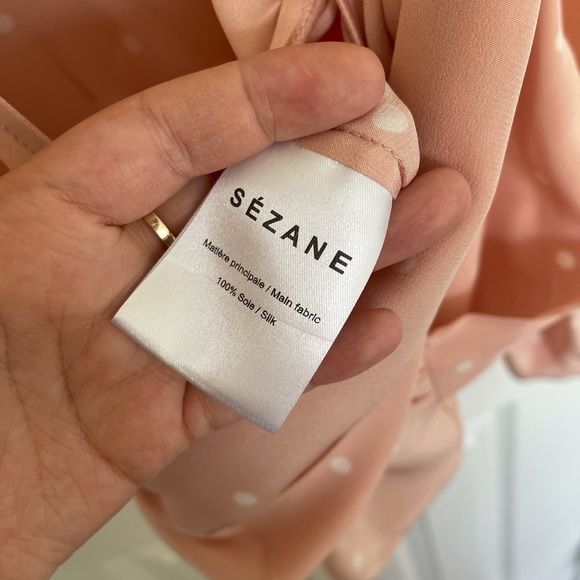 Sézane Blouse Anya size 42 - Picture 8 of 8
